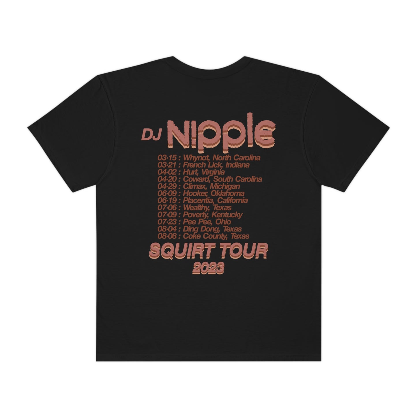 DJ NIPPLE SQUIRT TOUR