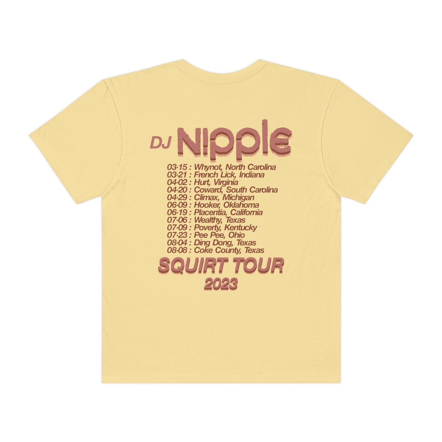 DJ NIPPLE SQUIRT TOUR